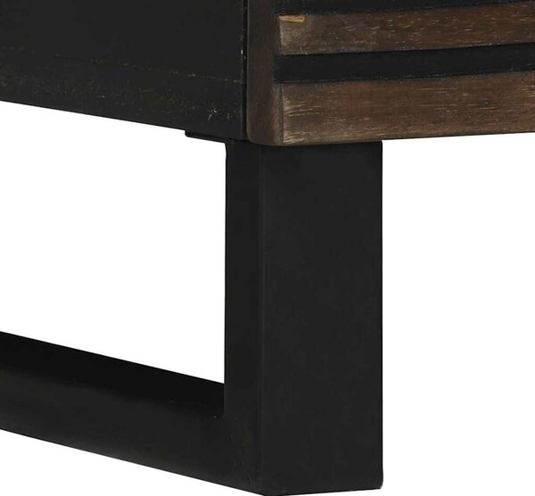 VidaXL Éjjeliszekrény 2 pcs Dió 40 x 33 x 46 cm Szerelt Fa