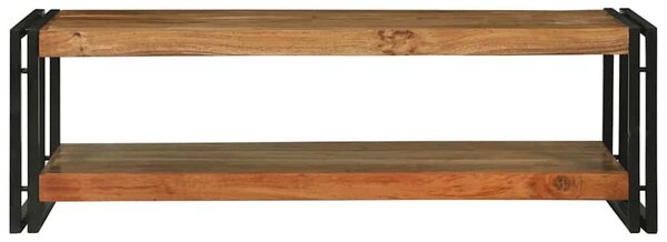 VidaXL Dohányzóasztal Barna 120 x 50 x 38 cm Tömör Akácfa