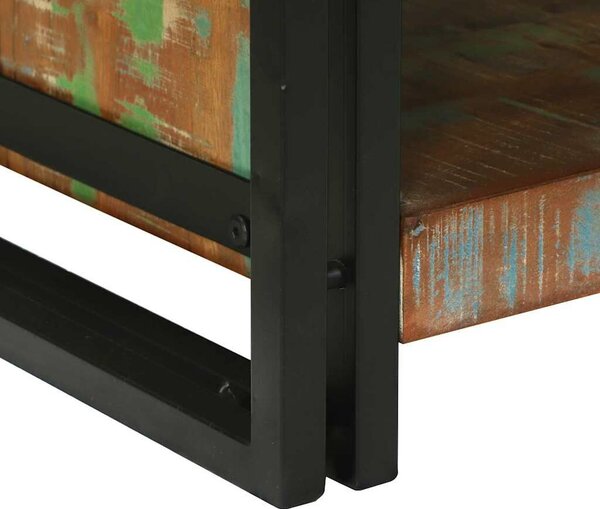 VidaXL Dohányzóasztal Barna 90 x 50 x 38 cm tömör újrahasznosított fa