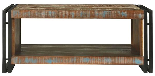 VidaXL Dohányzóasztal Barna 90 x 50 x 38 cm tömör újrahasznosított fa