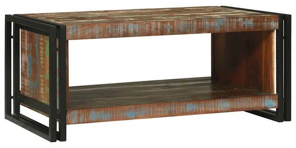 VidaXL Dohányzóasztal Barna 90 x 50 x 38 cm tömör újrahasznosított fa