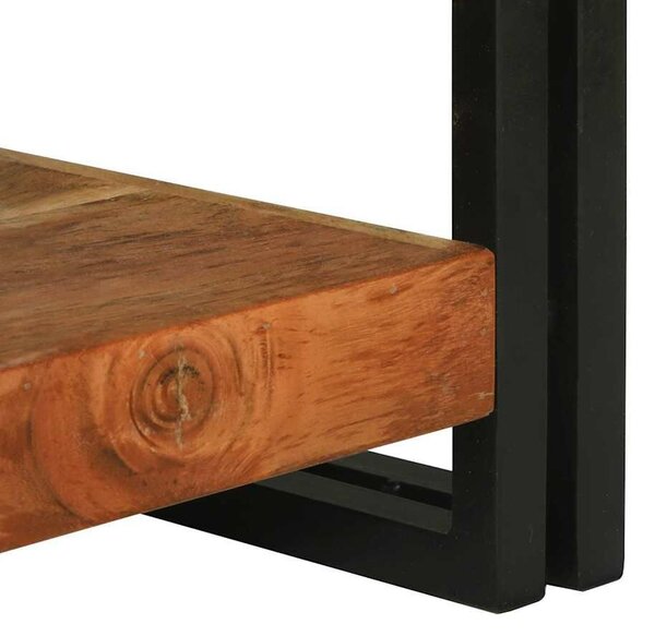 VidaXL Dohányzóasztal Barna 120 x 50 x 38 cm Tömör Akácfa