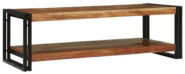 VidaXL Dohányzóasztal Barna 120 x 50 x 38 cm Tömör Akácfa