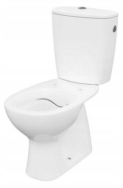 Cersanit ARTECO - WC kombi + antibakteriális ülőke lassan záródó funkcióval, függőleges hulladék, K667-077
