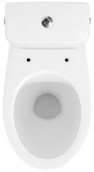 Cersanit Cersania SimpleOn 010 - WC kombi 3 / 6l + ülőke lassan záródó hőre keményedő, vízszintes hulladék, fehér, K11-2339