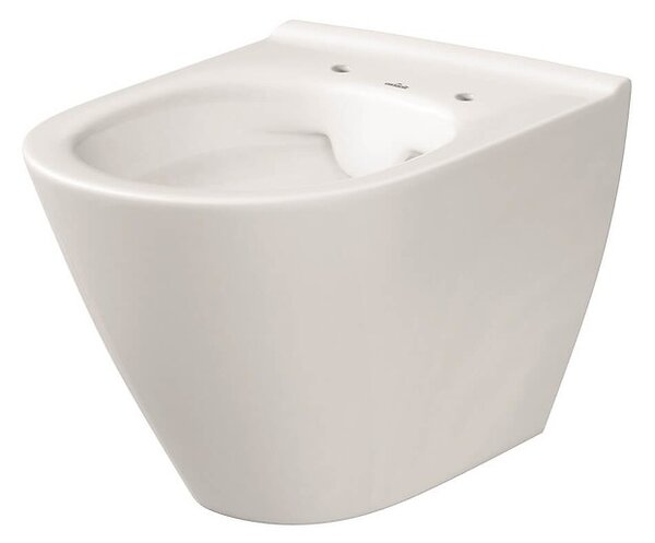 Cersanit City, System50 PNEU süllyesztett keret + függő WC csésze City Oval CleanOn + króm gomb Circle, S701-761