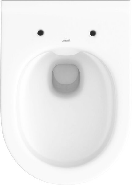 Cersanit City, System50 PNEU süllyesztett keret + függő WC csésze City Oval CleanOn + króm gomb Circle, S701-761
