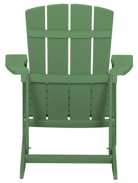 Kerti szék ADIRONDACK Zöld