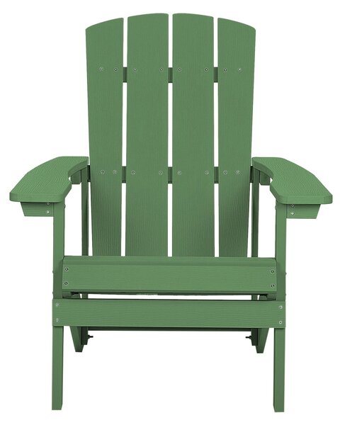 Kerti szék ADIRONDACK Zöld