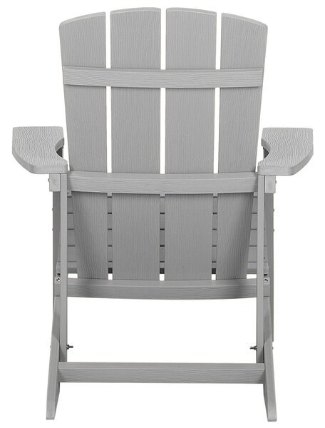 Kerti szék ADIRONDACK Világosszürke