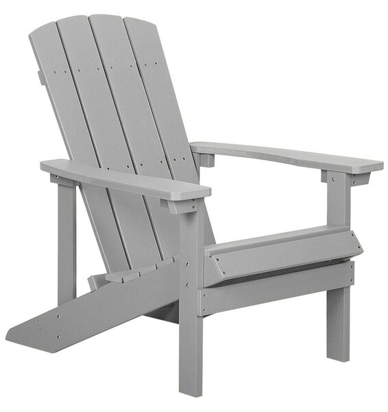 Kerti szék ADIRONDACK Világosszürke