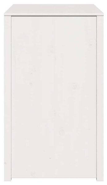 VidaXL Konyhaszekrény polcokkal Fehér 106 x 55 x 92 cm Tömör fenyőfa