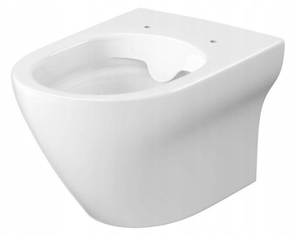 Cersanit Larga Oval CleanOn, függő WC csésze ülőke nélkül, K120-003