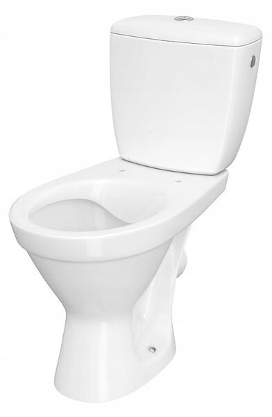 Cersanit Cersania SimpleOn 010 - WC kombi 3 / 6l + Vékony ülőke lassan záródó hőre keményedő, vízszintes hulladék, fehér, K11-2338