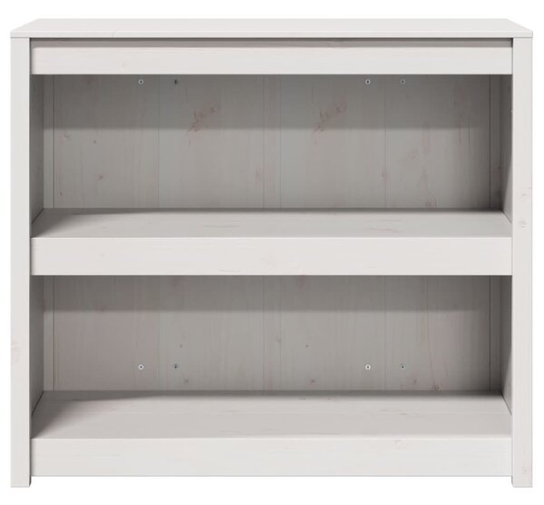 VidaXL Konyhaszekrény polcokkal Fehér 106 x 55 x 92 cm Tömör fenyőfa