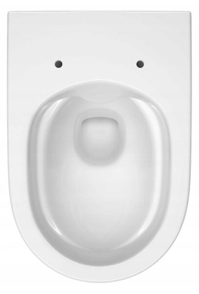 Cersanit Larga Oval CleanOn, függő WC csésze ülőke nélkül, K120-003