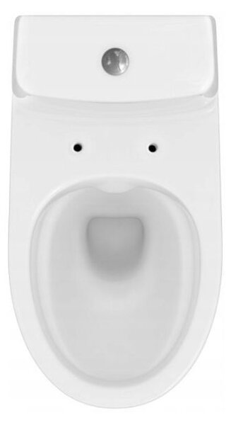 Cersanit Moduo CleanOn, kombi WC öblítéssel 3 / 5l + hőre keményedő ülőke, fehér, K116-030