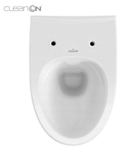 Cersanit Parva CleanOn, függő WC csésze ülőke nélkül, fehér, K27-061