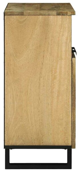 VidaXL Tálalószekrény Barna 60 x 33 x 75 cm tömör mangófa