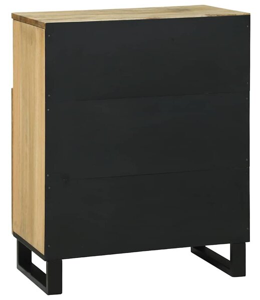 VidaXL Tálalószekrény Barna 60 x 33 x 75 cm tömör mangófa