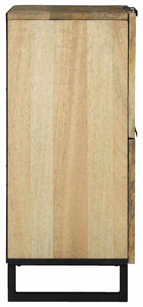 VidaXL Szekrény Barna 60 x 33 x 75 cm tömör mangófa