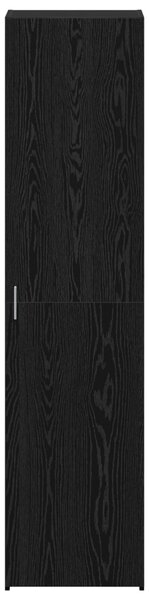 VidaXL Fekete Tölgy Magas Szekrény 45x42.5x185 cm Szerelt fa