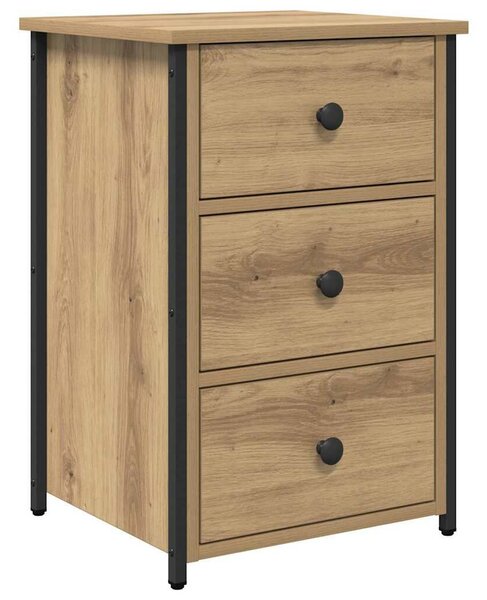 VidaXL Éjjeliszekrény fiókkal 2 pcs Barna 40 x 36 x 60 cm