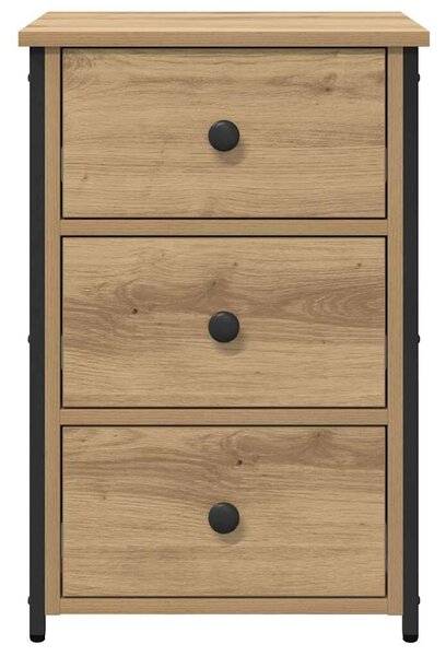 VidaXL Éjjeliszekrény fiókkal 2 pcs Barna 40 x 36 x 60 cm