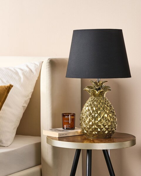 Asztali lámpa PINEAPPLE Kerámia Arany