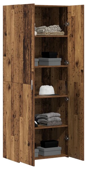 VidaXL Old Wood Konzol 70x42,5x185 cm Mérnöki Fa