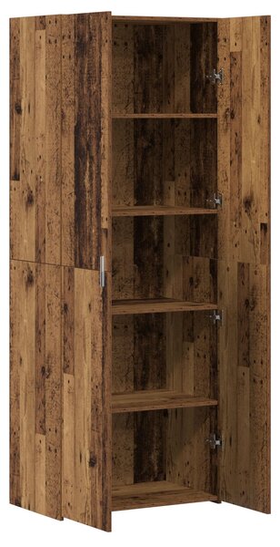 VidaXL Old Wood Konzol 70x42,5x185 cm Mérnöki Fa