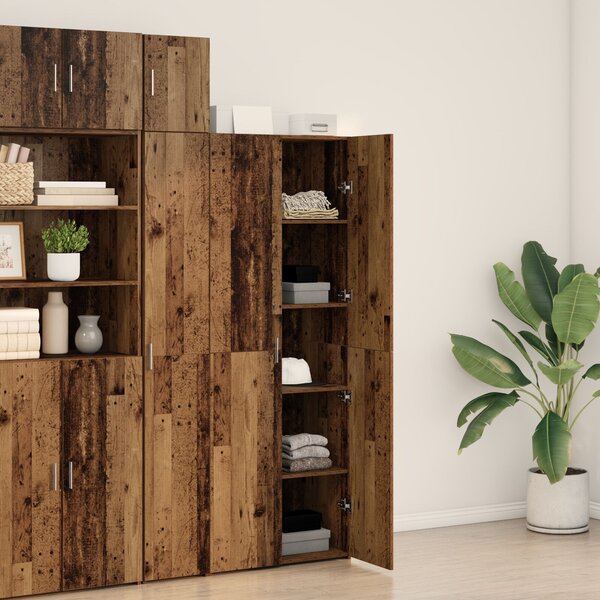 VidaXL Old Wood Konzol 70x42,5x185 cm Mérnöki Fa