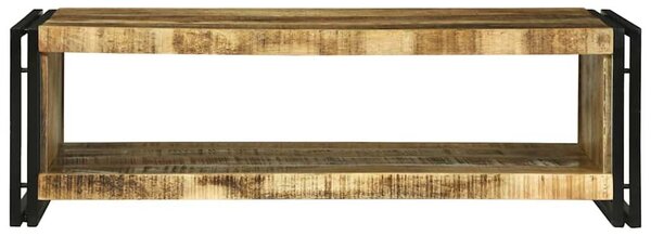 VidaXL Dohányzóasztal Barna 120 x 50 x 38 cm Tömör nyers mangófa