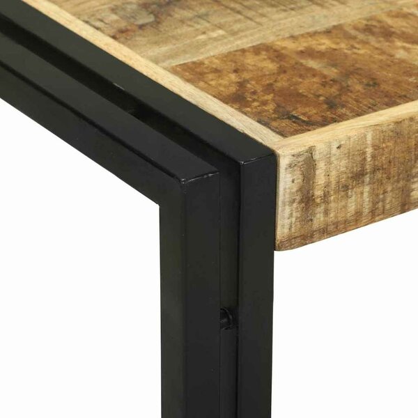 VidaXL Dohányzóasztal 2 pcs Barna 48 x 40 x 40 cm tömör mangófa