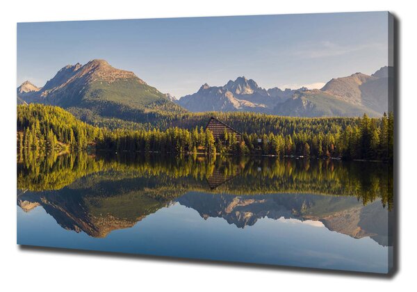 Feszített vászonkép Panorama tatry