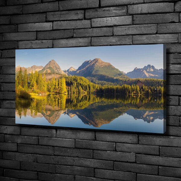 Feszített vászonkép Panorama tatry