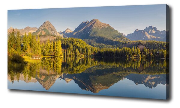 Feszített vászonkép Panorama tatry