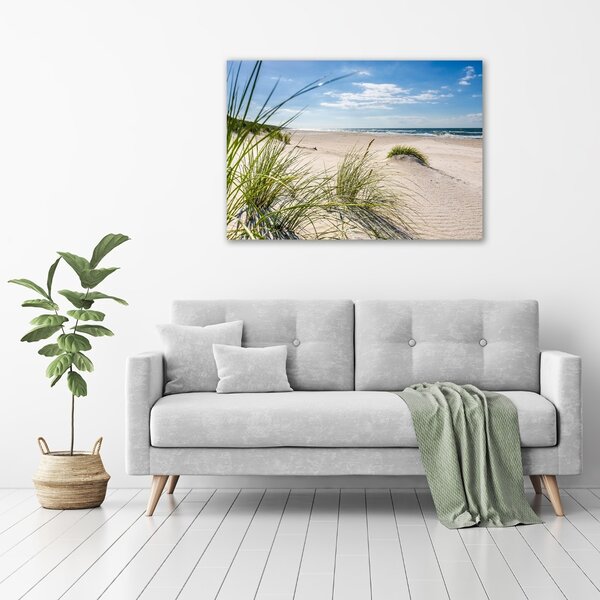 Feszített vászonkép Mrzeżyno beach