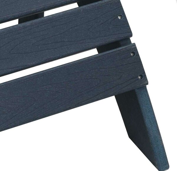 VidaXL Adirondack szék Sötétkék 82 x 74 x 92 cm HDPE