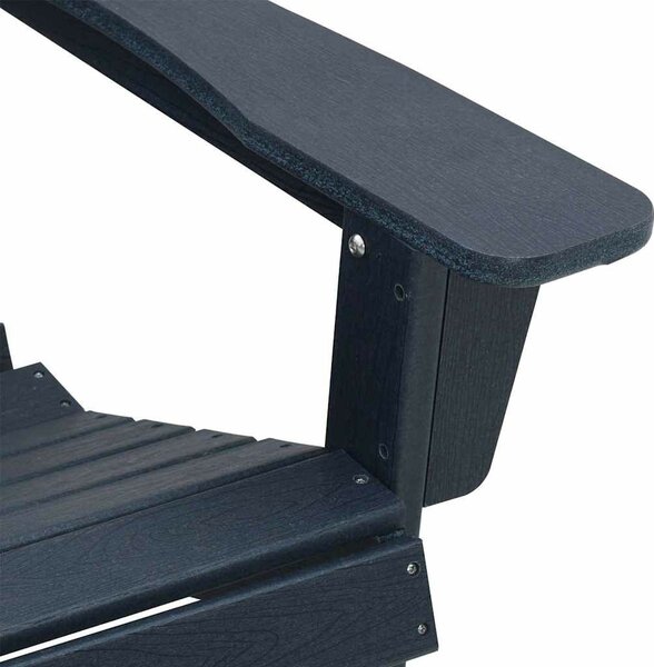 VidaXL Adirondack szék Sötétkék 82 x 74 x 92 cm HDPE
