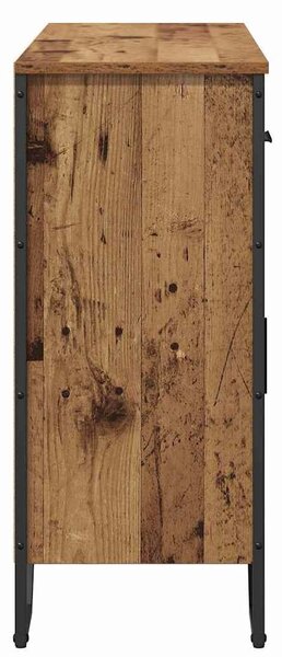 VidaXL Komód Régi fa 97 x 32,5 x 74,5 cm Faanyag