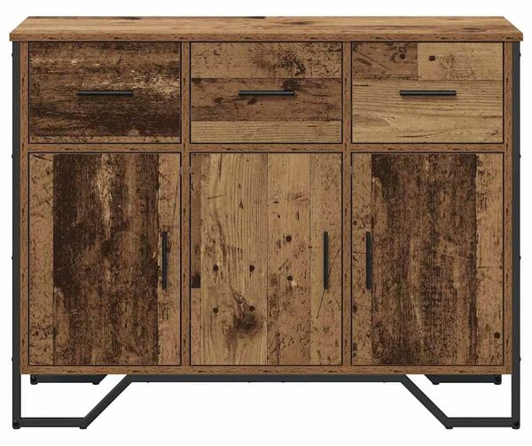 VidaXL Komód Régi fa 97 x 32,5 x 74,5 cm Faanyag
