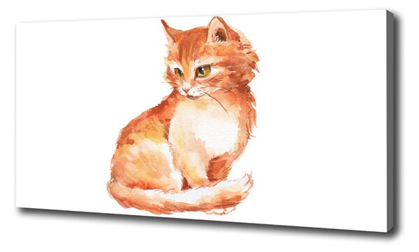 Vászonkép Red cat