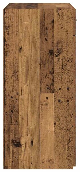 VidaXL Tárolószekrény Öreg fa 80 x 42.5 x 93 cm
