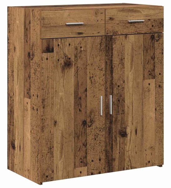 VidaXL Tárolószekrény Öreg fa 80 x 42.5 x 93 cm
