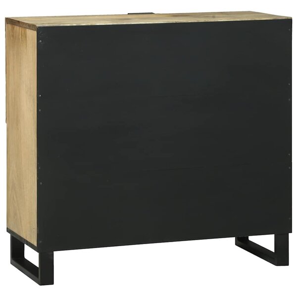 VidaXL Komód Barna 80 x 33 x 75 cm tömör mangófa