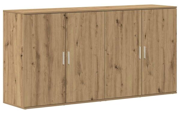 VidaXL Oldalszekrények 2 pcs kézműves tölgy 79 x 38 x 80 cm Faanyag