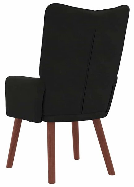 VidaXL karosszék Fekete 63 x 67 x 94 cm Bársony