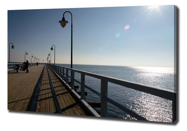 Feszített vászonkép Pier gdynia