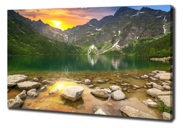 Feszített vászonkép Marine szem tatry